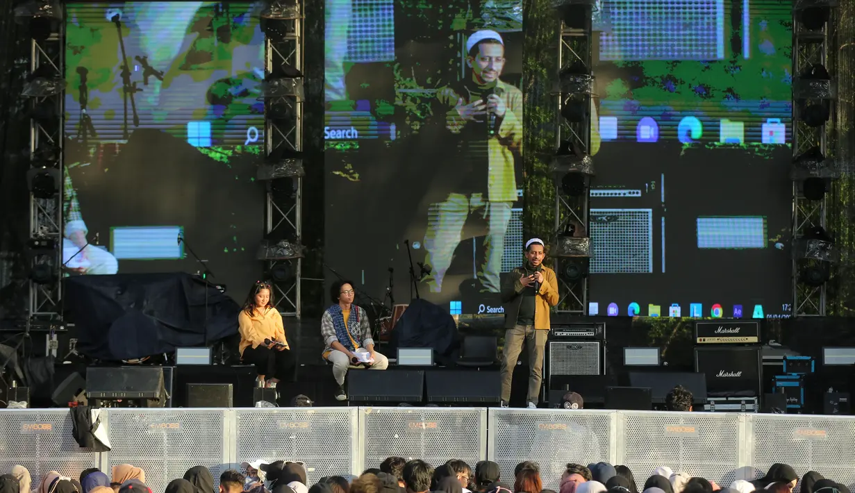 Ceramah Habib lantas membuat para penonton tertampar.