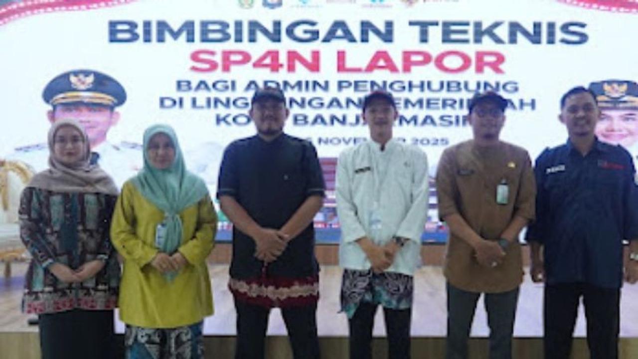 Pemkot Banjarmasin Siapkan Admin Unggul untuk Kelola Aduan Warga, Tingkatkan Pelayanan Publik