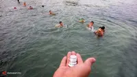 Lebaran Membawa Berkah bagi Bocah Silem Pelabuhan Merak