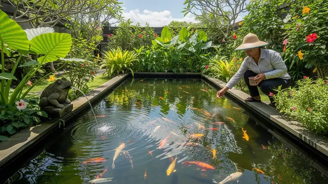 Tips Membuat Kolam Ikan yang Tidak Jadi Sarang Nyamuk