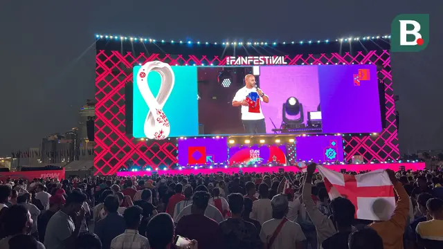 Foto: Menikmati Suasana Malam Corniche, Spot Favorit di Tepi Laut Doha yang Jadi Surga Pejalan Kaki Sepanjang Piala Dunia 2022
