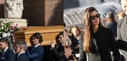 Intip penampilan para pesohor yang hadiri pemakaman Valentino Garavani (@voguesingapore)