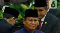Dalam pidato perdananya sebagai Presiden, Prabowo menyatakan swasembada pangan menjadi salah satu target jangka pendek yang akan dia kerjakan. (Liputan6.com/Herman Zakharia)