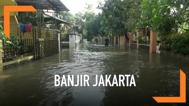 VIDEO: Kawasan Ciracas Direndam Banjir 60 Sentimeter