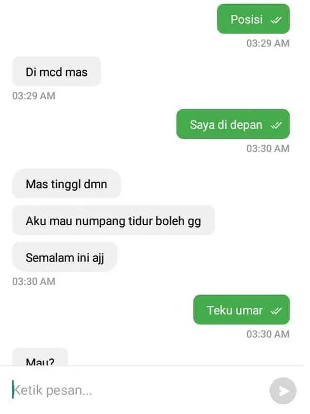 permintaan absurd pelanggan ojol