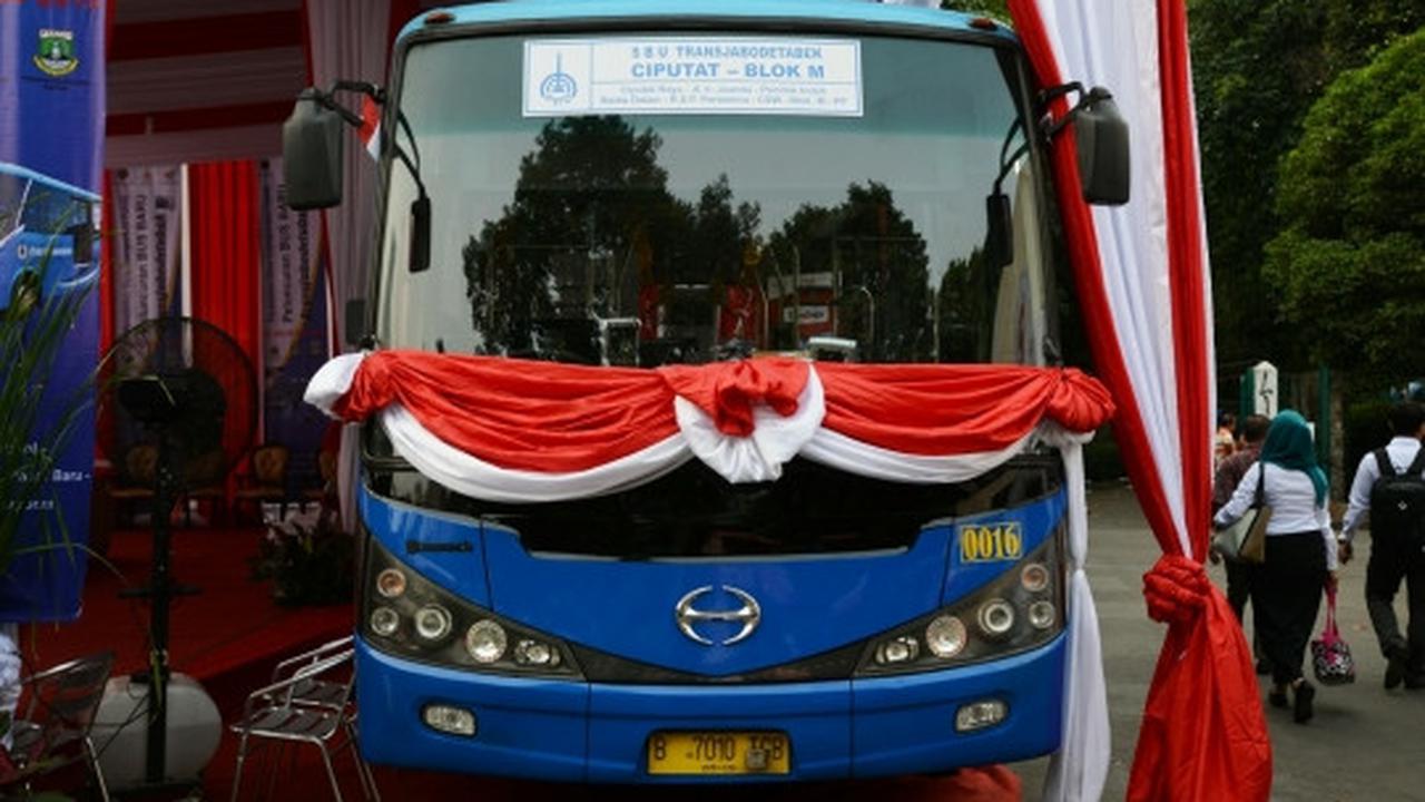 Ini penampakan bus canggih Transjabodetabek