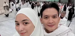 Citra Kirana saat Umrah di Minggu Terakhir Ramadan bersama suami. [@citraciki]