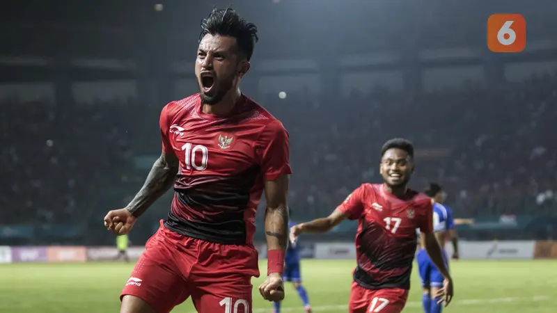 Sepak Bola : Indonesia Vs Chinese Taipei