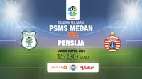 PSMS Medan vs PERSIJA Jakarta (Liputan6.com/Abdillah)