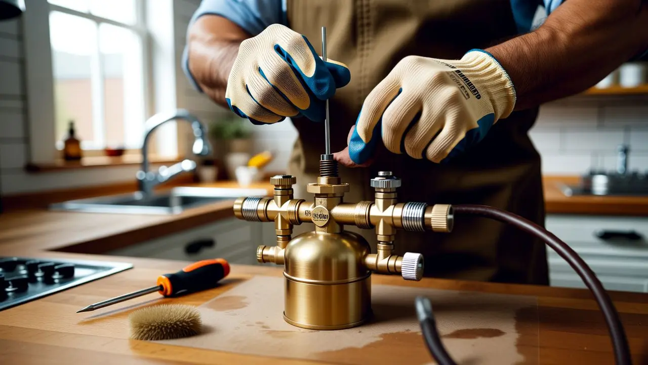 cara memperbaiki regulator gas yang mampet