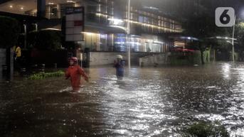 Daftar Lokasi Banjir Jakarta yang Telah Surut