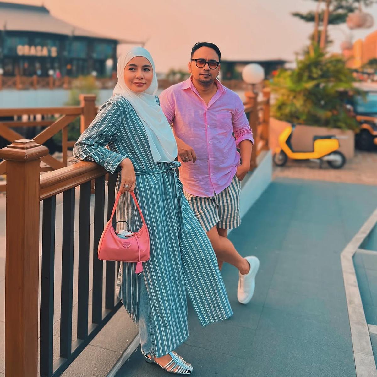 Potret Mesra Bebi Romeo dan Meisya Siregar