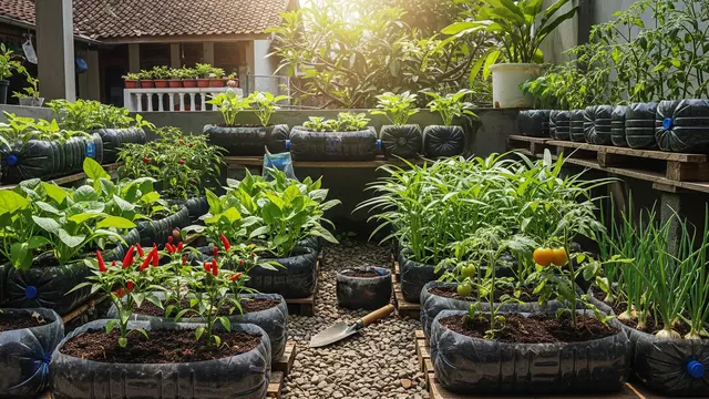 Ide Bertanam Sayur Tanpa Menggunakan Polybag