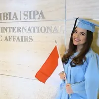 Tasya Kamila saat lulus dari Columbia University. [@tasyakamila]