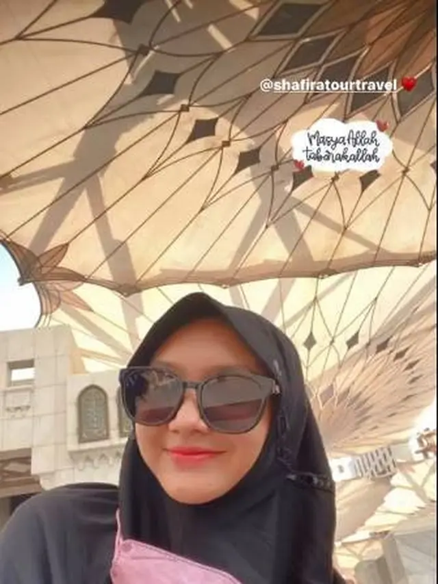 Jalani Ibadah Umrah, Ini 6 Potret Jihan Audy saat Berada di Mekah