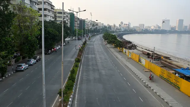 Tekan Angka Corona, Mumbai Berlakukan Pembatasan Ketat