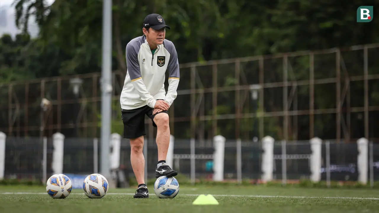 Latihan Timnas Indonesia U-20 untuk Piala Asia U-20 2023