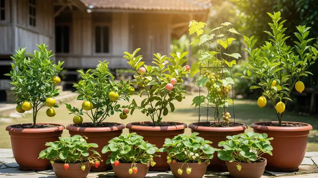 Kebun Buah Sederhana di Desa