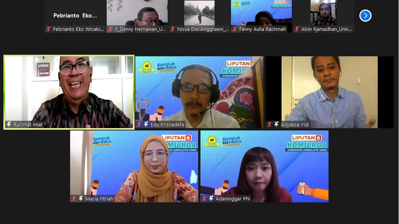 Diskusi literasi digital Liputan6.com dan Universitas Djuanda