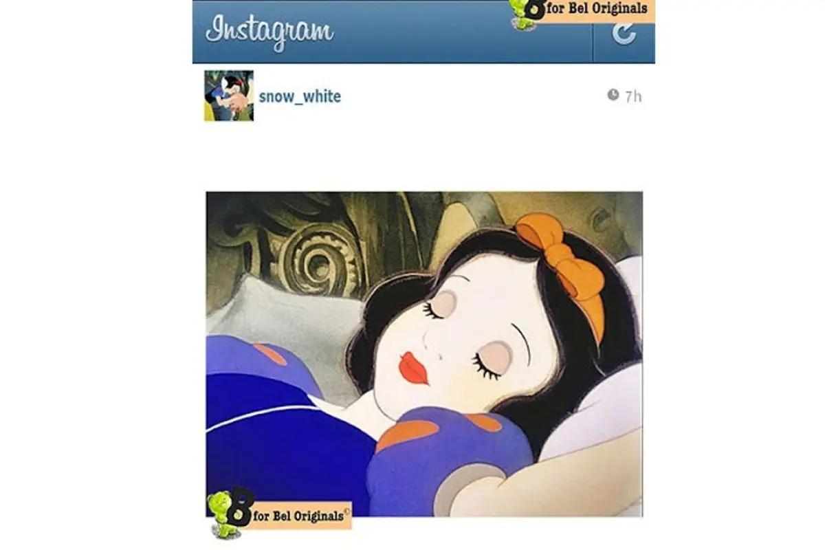 Ketika 12 Tokoh Kartun Disney Punya Instagram 