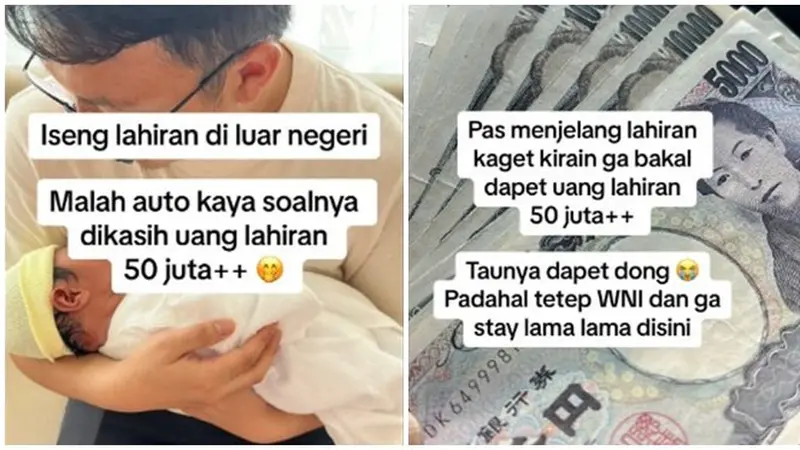 WNI Ini Iseng Lahiran di Jepang, Dapat Subsidi Rp 60 juta dan Fasilitas Lain