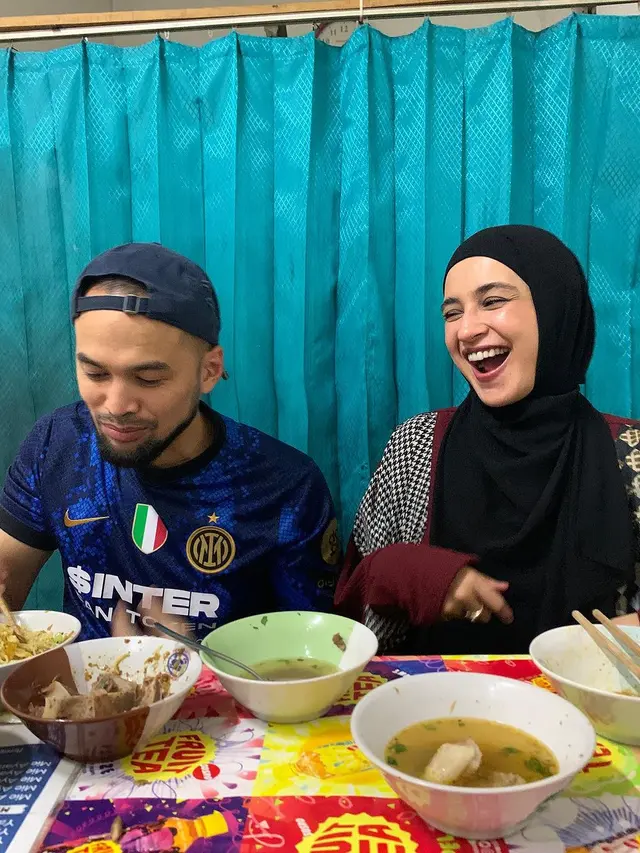 Tiru Selebrasi Pratama Arhan, Ini 6 Potret Teuku Wisnu Bucin Shireen Sungkar