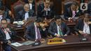 MK menyatakan menolak untuk seluruhnya permohonan sidang sengketa Pilpres 2024 yang dimohonkan Anies Baswedan-Muhaimin Iskandar. (Liputan6.com/Angga Yuniar)