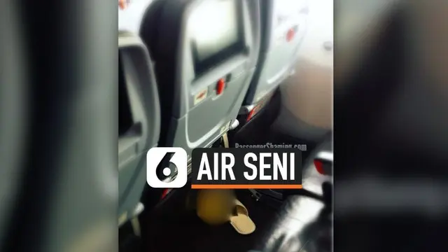 Kelakuan penumpang pesawat yang satu ini cukup menjijikkan. Bagaimana tidak, ia meninggalkan plastik berisi air seni di bangku pesawat.