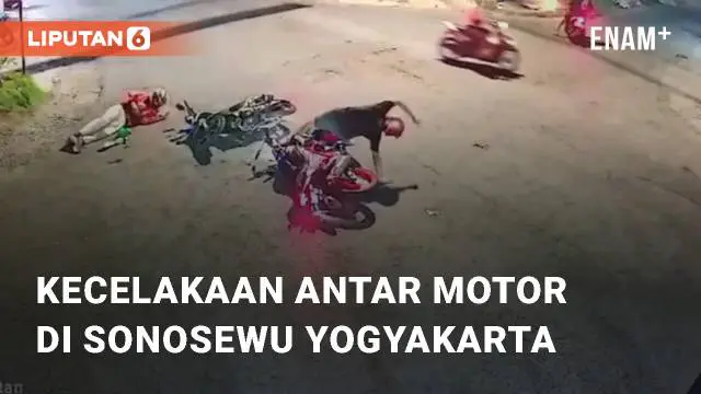 Beredar sebuah rekaman CCTV terkait kecelakaan. Kecelakaan tersebut berada di kawasan Sonosweu, Yogyakarta