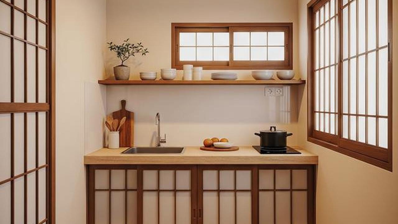9 Desain Dapur Ala Jepang Minimalis Ukuran 2x2 Meter, Estetis dengan Budget Terjangkau
