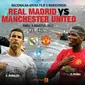 Prediksi Real Madrid vs Manchester United (Liputan6.com/Trie yas)