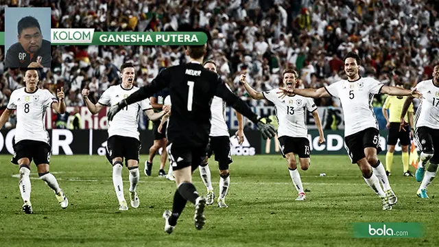 Kolom Ganesha Putera: Taktik Imitasi Buat Jerman Taklukkan Italia