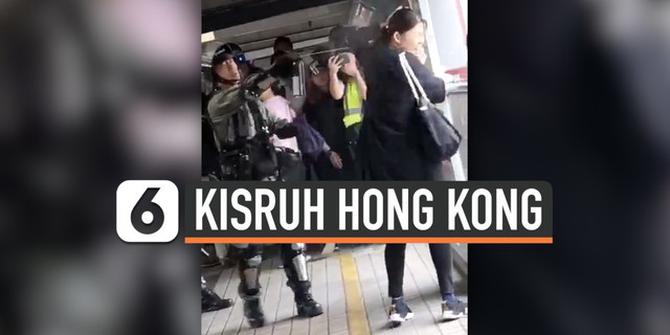 VIDEO: Polisi Hong Kong Diduga Serang Ibu Hamil