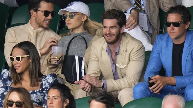 Ariana Grande Asyik Nonton Final Wimbledon Tanpa Cincin Kawin, Disebut Segera Bercerai dari Dalton Gomez