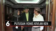 Majelis Hakim Pengadilan Negeri Jakarta Pusat menjatuhkan vonis pidana penjara selama 4 bulan 15 hari kepada Mayor Jenderal TNI (Purn) Kivlan Zen. Kivlan Zen dinyatakan terbukti bersalah karena memiliki senjata api dan peluru tajam ilegal.