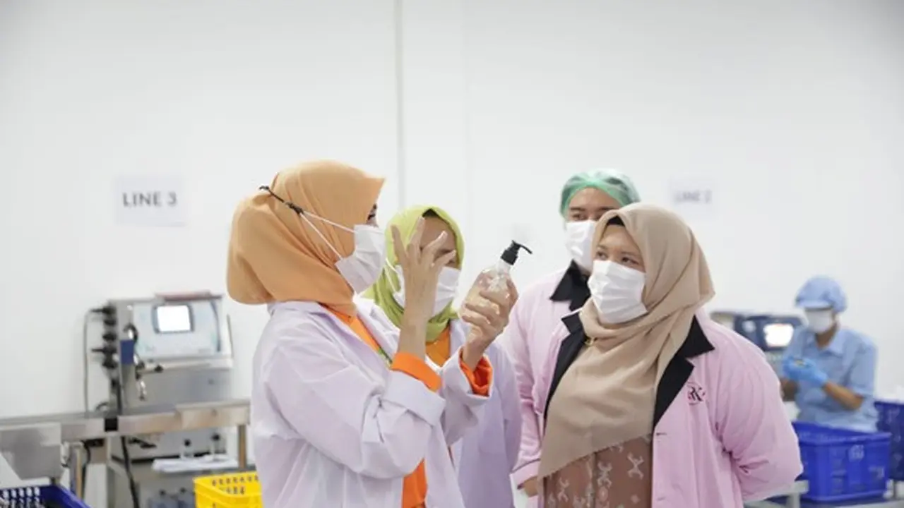 Dukung Produk Kosmetik Lokal, Istri Wakil Walikota Bogor Yantie Dedie Rachim Kunjungi Maklon Athena