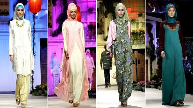 Tips Busana Muslim Untuk Tubuh Gemuk