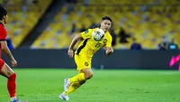 Aksi gelandang serang Timnas Malaysia, Sergio Aguero (Instagram Sergio Aguero)