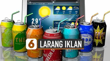 Singapura akan jadi negara pertama yang larang iklan minuman manis. Aturan akan diterapkan mulai tahun 2020.