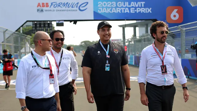 Balap Mobil Listrik Formula E Jakarta E-Prix 2023 Round-11