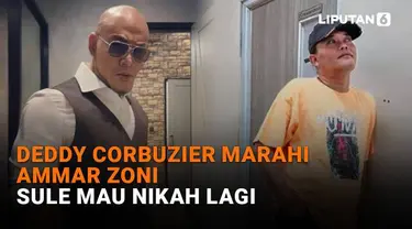 Mulai dari Deddy Corbuzier marahi Ammar Zoni hingga Sule mau nikah lagi, berikut sejumlah berita menarik News Flash Showbiz Liputan6.com.