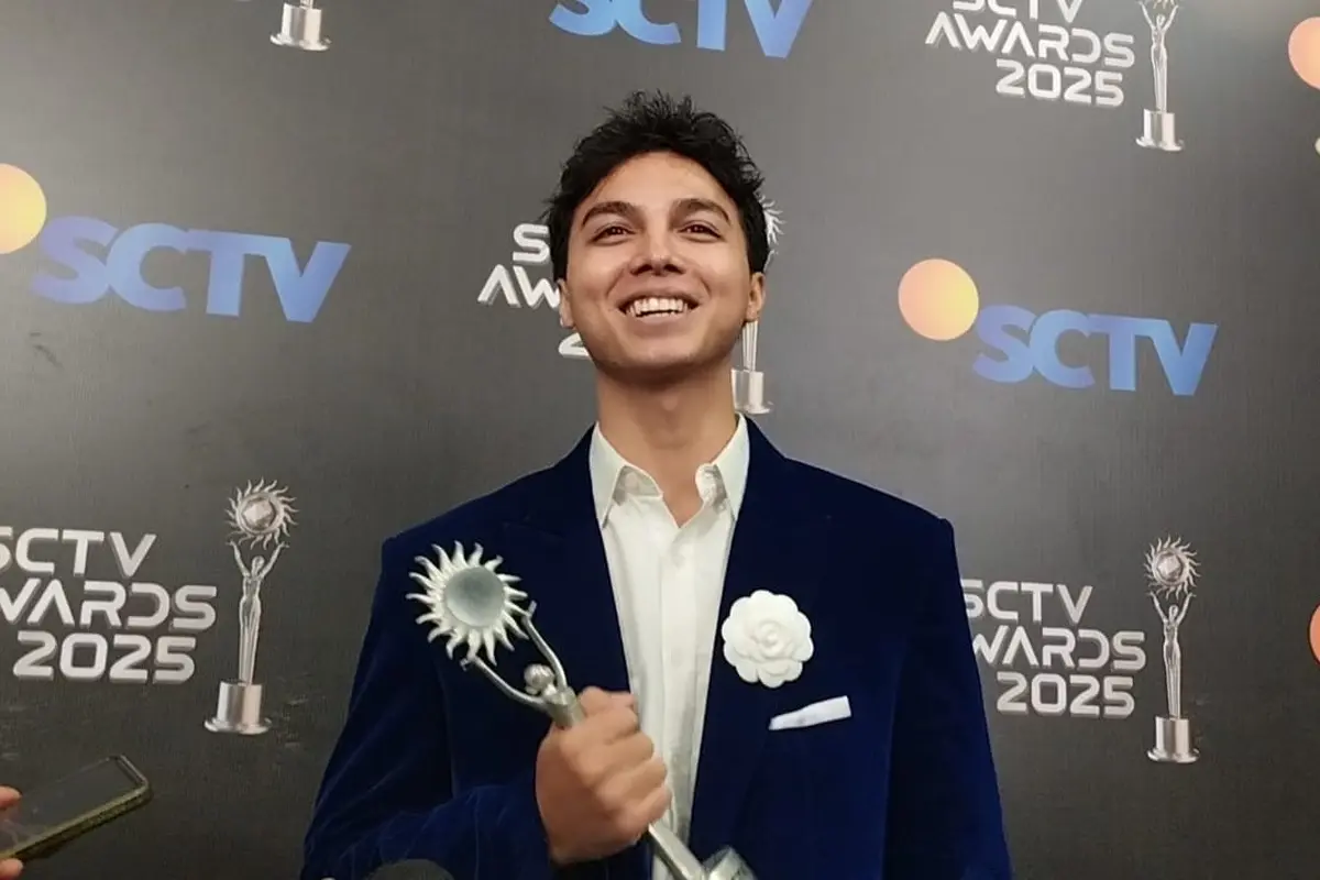William Roberts di SCTV Awards 2025. (M Altaf Jauhar/ Liputan6.com)