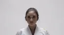 Claresta Taufan juga merupakan anggota tim Nasional (Pelatnas) Karate Junior 2012 untuk Asian Karate Federation Uzbekistan 2012. (Bola.com/Peksi Cahyo)