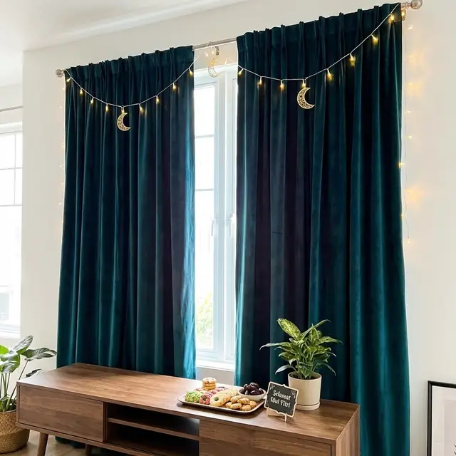 Warna Tirai Transformatif Teal