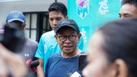Pramono Anung berolahraga di kawasan car free day (CFD) Jakarta, Minggu pagi (8/12/2024). (Foto: Tim Pramono Anung)