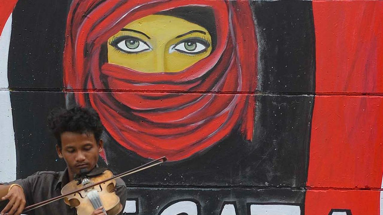 FOTO: Menggemakan Dukungan untuk Palestina Lewat Mural