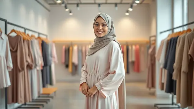 tips memilih gamis untuk orang kurus