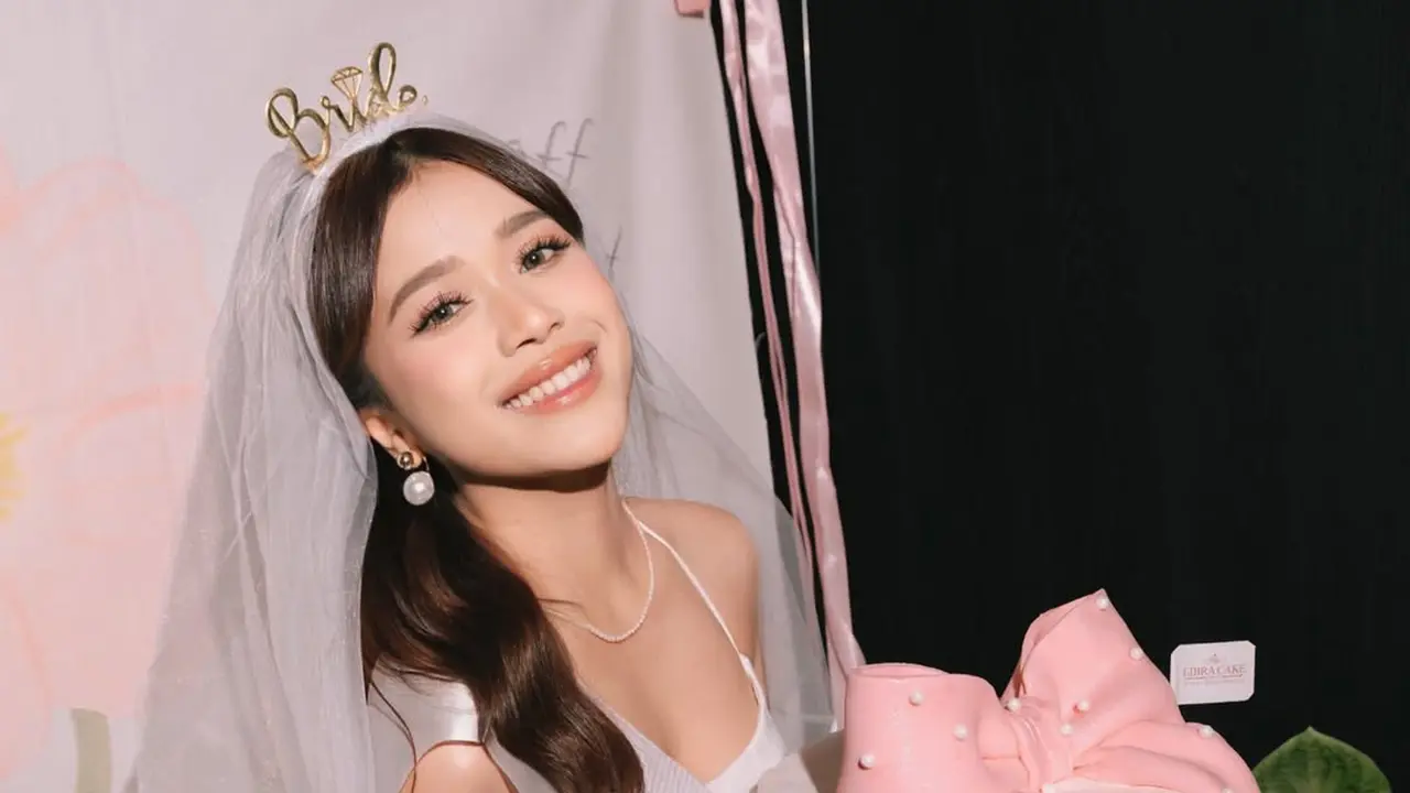 Cantiknya Natural, Pink Nude Makeup Brisia Jodie Jadi Highlight di Bridal Shower