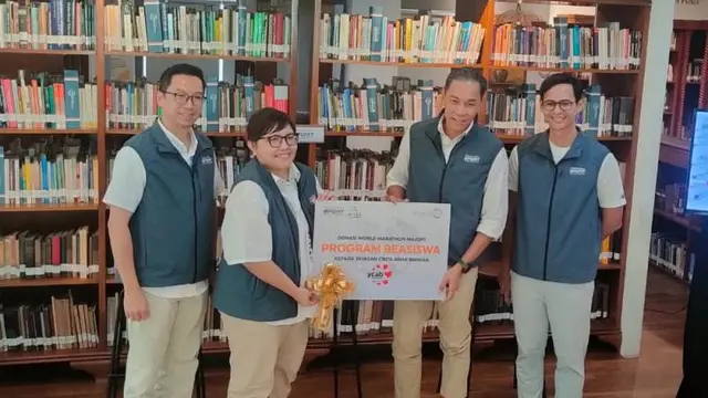 Berdonasi untuk Pendidikan Sambil Ikut Lomba Marathon Kelas Dunia