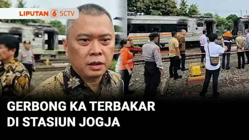 VIDEO: Menhub: Gerbong Kereta Terbakar Bakal Diganti untuk Angkutan Lebaran